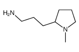 3-(1-methylpyrrolidin-2-yl)propan-1-amine结构式
