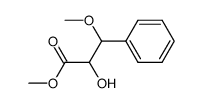methyl 2-hydroxy-3-methoxy-3-phenylpropanoate Structure