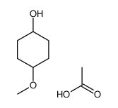 acetic acid,4-methoxycyclohexan-1-ol Structure