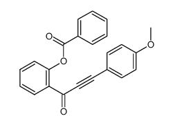 2-[3-(4-methoxyphenyl)prop-2-ynoyl]phenyl benzoate Structure