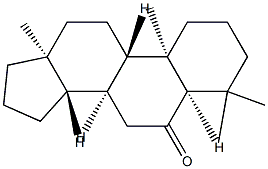 4,4-Dimethyl-5β-androstan-6-one结构式