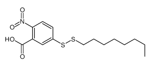 n-octyl-5-dithio-2-nitrobenzoic acid结构式