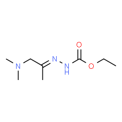 Hydrazinecarboxylic acid,[2-(dimethylamino)-1-methylethylidene]-,ethyl ester (9CI) picture