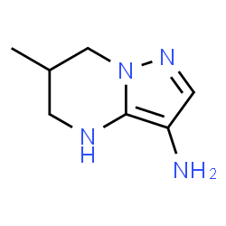 Pyrazolo[1,5-a]pyrimidin-3-amine,4,5,6,7-tetrahydro-6-methyl- structure