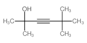 3-Hexyn-2-ol,2,5,5-trimethyl-结构式