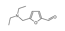 5-Diethylaminomethyl-furan-2-carbaldehyde结构式