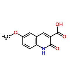 2-hydroxy-6-methoxyquinoline-3-carboxylic acid picture