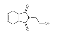 1H-Isoindole-1,3(2H)-dione,3a,4,7,7a-tetrahydro-2-(2-hydroxyethyl)- structure