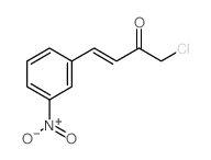 3-Buten-2-one,1-chloro-4-(3-nitrophenyl)-结构式