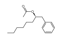 (R)-(1-benzyl)heptyl acetate Structure