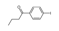 1-(4-iodophenyl)butan-1-one Structure