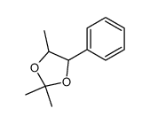 2,2,5-trimethyl-4-phenyl-1,3-dioxolane Structure