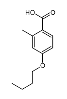 4-butoxy-2-methylbenzoic acid结构式