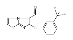 6-{[3-(三氟甲基)苯基]磺酰基}咪唑并-[2,1-b][1,3]噻唑-5-甲醛图片