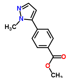 4-(1-甲基-1H-吡唑-5-基)苯甲酸甲酯图片