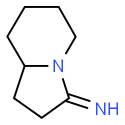 3(2H)-Indolizinimine,hexahydro-(9CI) Structure