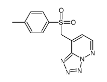 8-[(4-methylphenyl)sulfonylmethyl]tetrazolo[1,5-b]pyridazine Structure