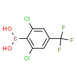 2,6-Dichloro-4-(trifluoromethyl)phenylboronic acid picture