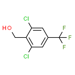 (2,6-Dichloro-4-(trifluoromethyl)phenyl)methanol structure