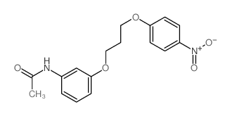 Acetamide,N-[3-[3-(4-nitrophenoxy)propoxy]phenyl]- picture