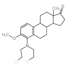 Estra-1,3,5(10)-trien-17-one,4-[bis(2-chloroethyl)amino]-3-methoxy- (8CI) picture