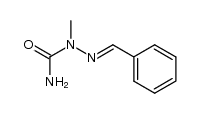 benzaldehyde-(2-methyl semicarbazone) Structure