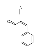 2-formyl-3-phenylprop-2-enenitrile结构式