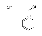 1-(chloromethyl)pyridin-1-ium,chloride结构式