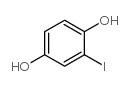 1,4-二羟基-2-碘苯结构式