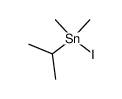 Iodoisopropyldimethylstannane Structure