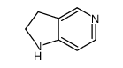 1H-Pyrrolo[3,2-c]pyridine,2,3-dihydro-(8CI,9CI) Structure