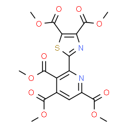 6-(4,5-Dicarboxy-2-thiazolyl)-2,4,5-pyridinetricarboxylic acid pentamethyl ester picture
