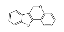 6H‐benzofuro[3,2‐c][1benzopyran]结构式