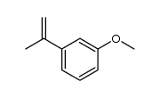 1-(1-methylethenyl)-3-methoxybenzene结构式