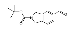 N-BOC-5-FORMYLISOINDOLINE Structure