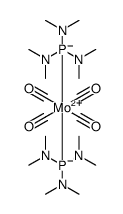 tetracarbonylbis(hexamethylphosphorous triamide)molybdenum Structure