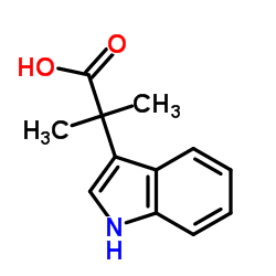 2-(1H-Indol-3-yl)-2-methylpropanoic acid picture