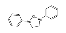 2,5-diphenyl-1-oxa-2,5-diarsacyclopentane结构式