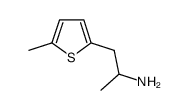 1-Methyl-2-(5-methyl-thiophen-2-yl)-ethylamine结构式