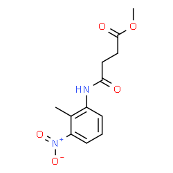 Methyl 4-[(2-methyl-3-nitrophenyl)amino]-4-oxobutanoate picture