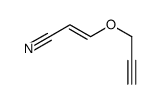 3-prop-2-ynoxyprop-2-enenitrile Structure