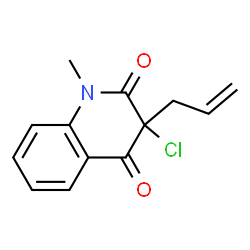 2,4(1H,3H)-Quinolinedione,3-chloro-1-methyl-3-(2-propenyl)- (9CI) picture