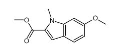 Methyl 6-methoxy-1-methyl-1H-indole-2-carboxylate structure