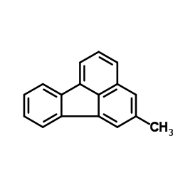 2-Methylfluoranthene Structure