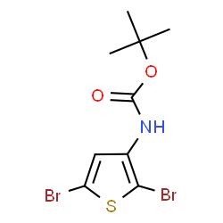 Carbamic acid, (2,5-dibromo-3-thienyl)-, 1,1-dimethylethyl ester (9CI) picture