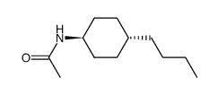 N-(4-BUTYLCYCLOHEXYL)ACETAMIDE Structure