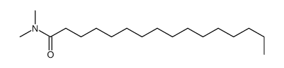 N,N-二甲基十六烷酰胺结构式