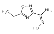 1,2,4-Oxadiazole-3-carboximidamide,5-ethyl-N-hydroxy-结构式