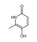 2(1H)-Pyridinone,5-hydroxy-6-methyl-(9CI) structure