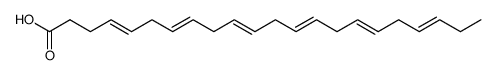 (4E,7E,10E,13E,16E,19E)-Docosa-4,7,10,13,16,19-hexaenoic acid结构式